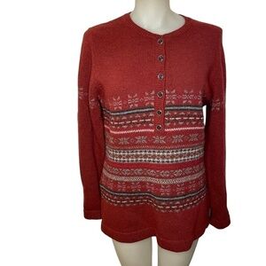 Woolrich Vintage Deep Ruby Sweater 🤍